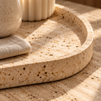 Forma Travertine Tray